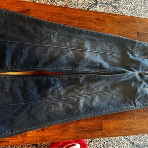 Rock&Roll Denim High rise, palazzo flare size 27, length 34